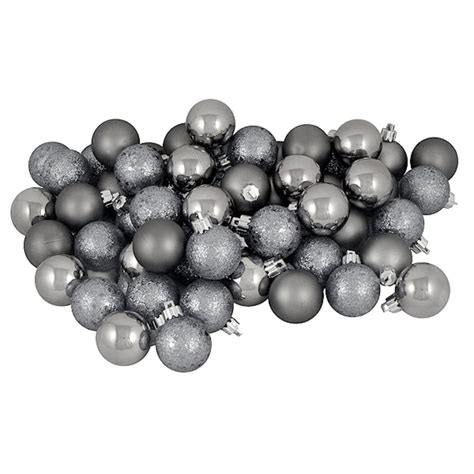 grey christmas bulbs|Amazon.com: Gray Ornaments Christmas.